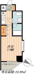 カレント新栄の物件間取画像